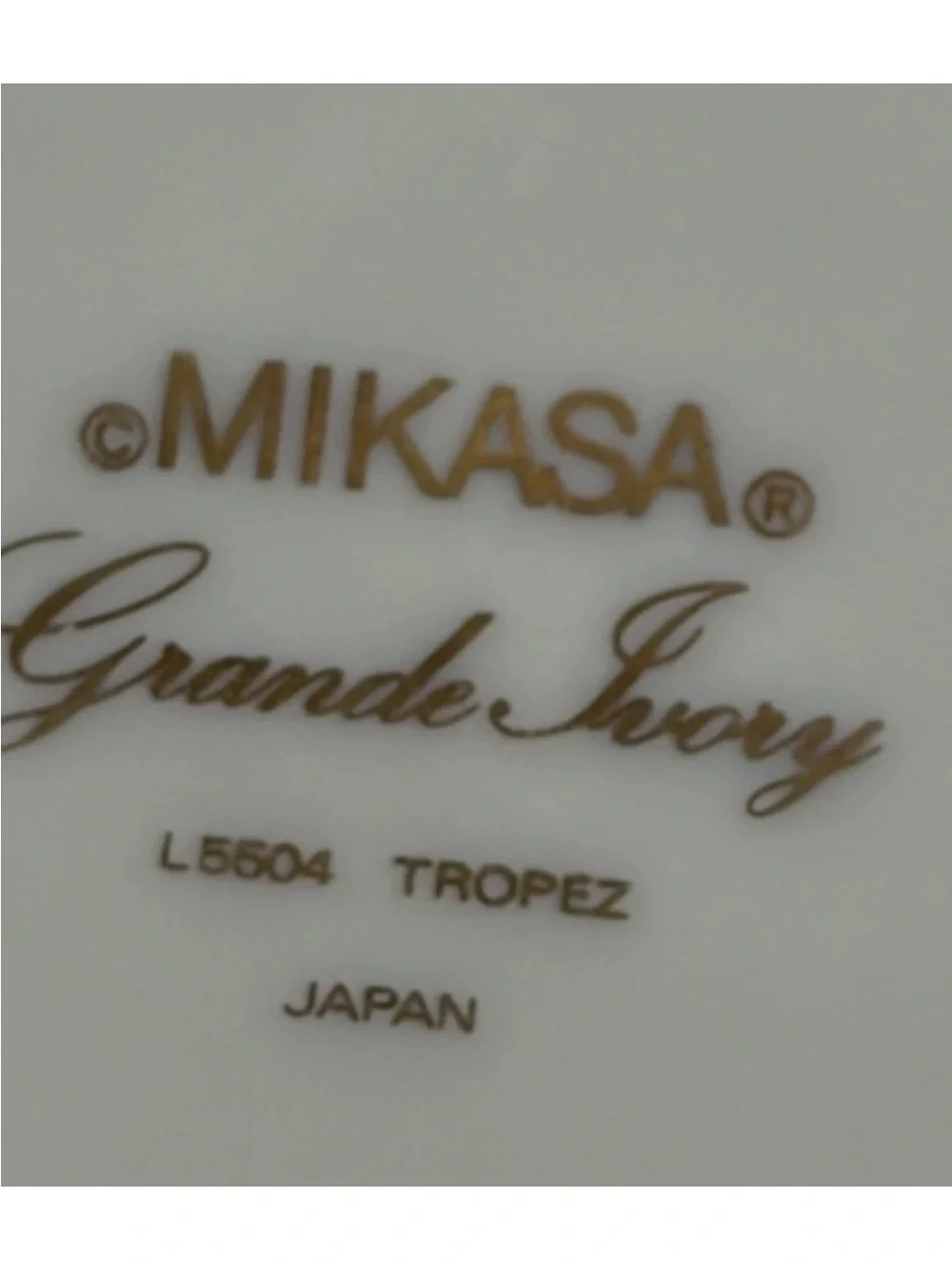 MIJASA Grande Ivory TROPEZ set of 5 soup bowls NEW CONDITION